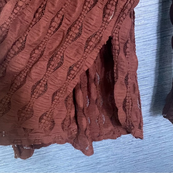 Free People Brown Tunic Top - Picture 9 of 11